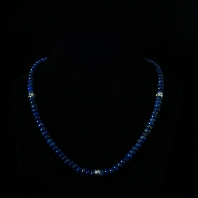 Lapis Lazuli Heishi Choker