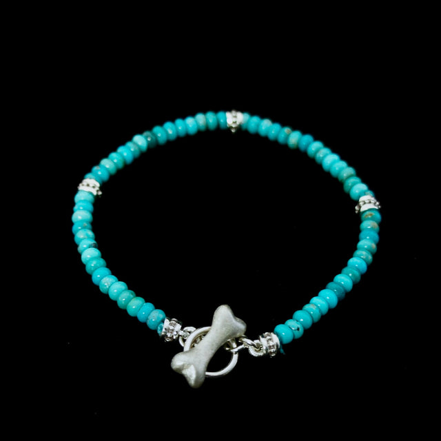 4 MM Natural Turquiose bracelet