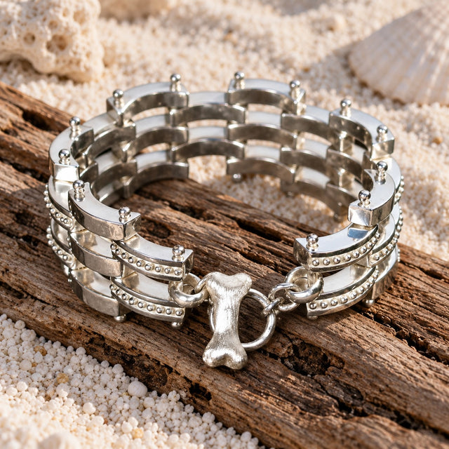 FIVE ROW WAVE BRACELET