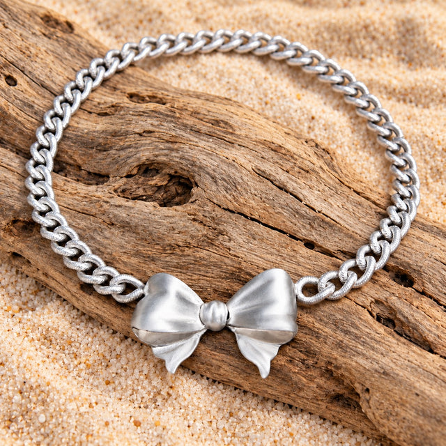 Large Bow Necklace