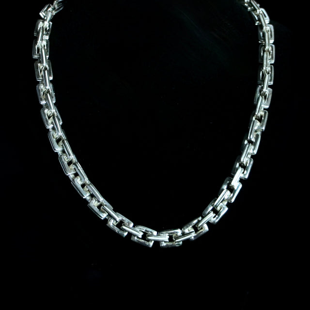 DOUBLE RECTANGLE NECKLACE