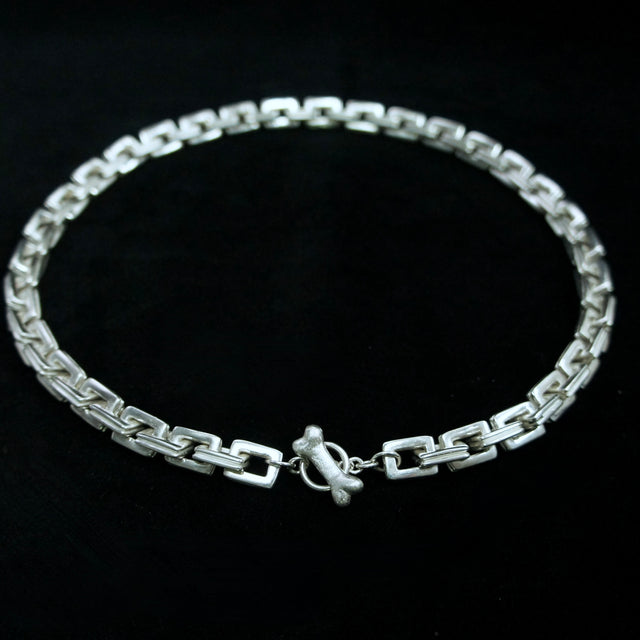 DOUBLE RECTANGLE NECKLACE