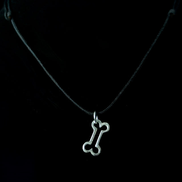 DOG BONE PENDANT - SILK