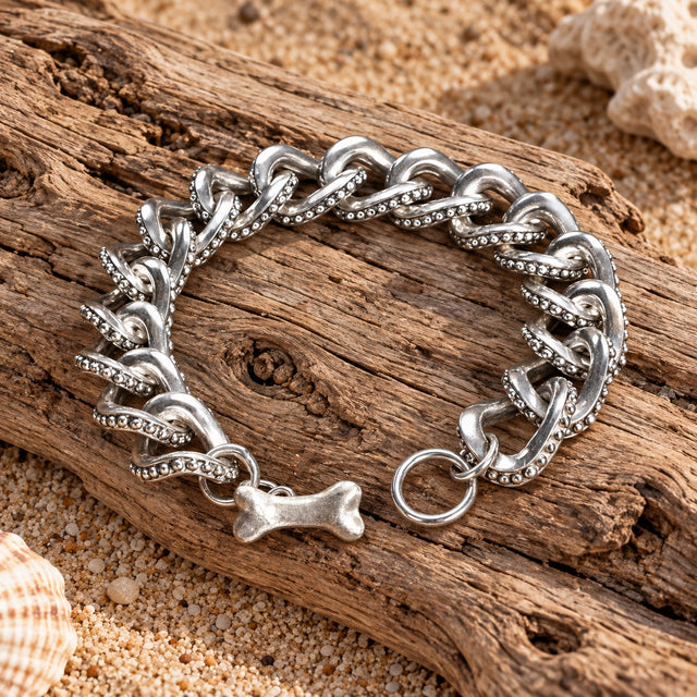 Caviar Curb Bracelet