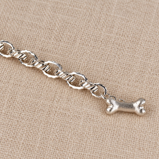 MINI DIAGONAL OVAL NECKLACE