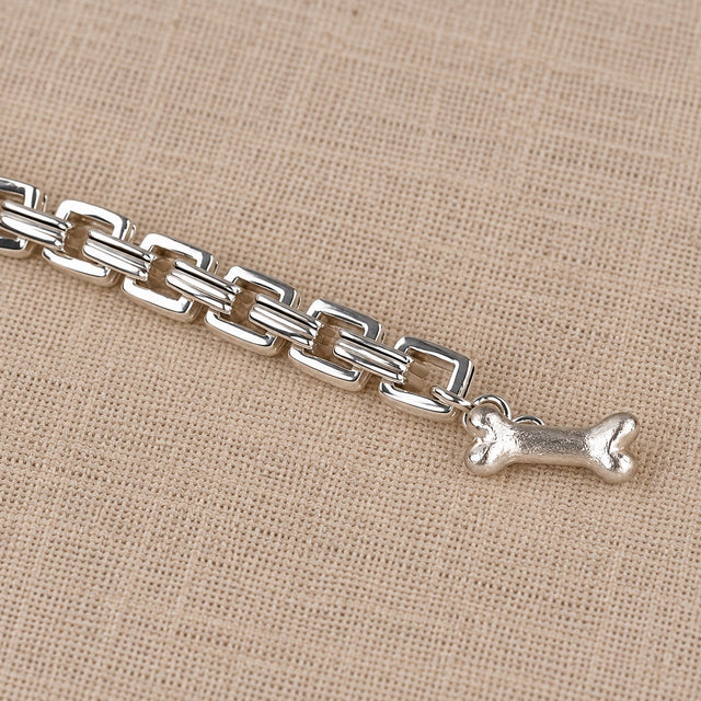 DOUBLE RECTANGLE NECKLACE
