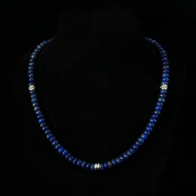 Lapis Lazuli Heishi Choker