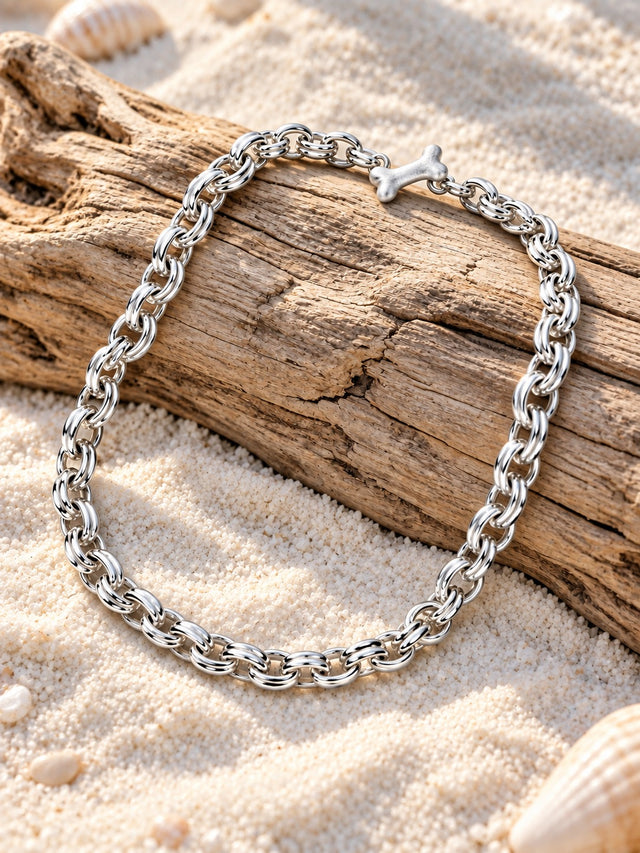 DOUBLE OVAL NECKLACE